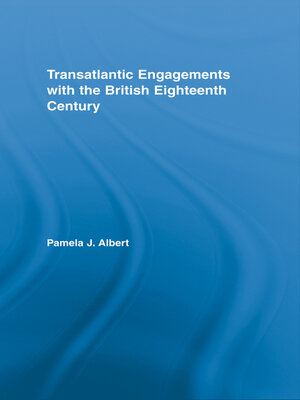 cover image of Transatlantic Engagements with the British Eighteenth Century